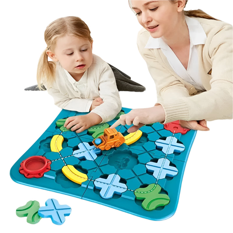 Fun Interactive Train Track Set - Halri