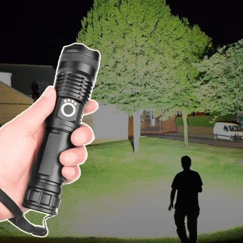 High Power Rechargeable LED Torch Light - Halri