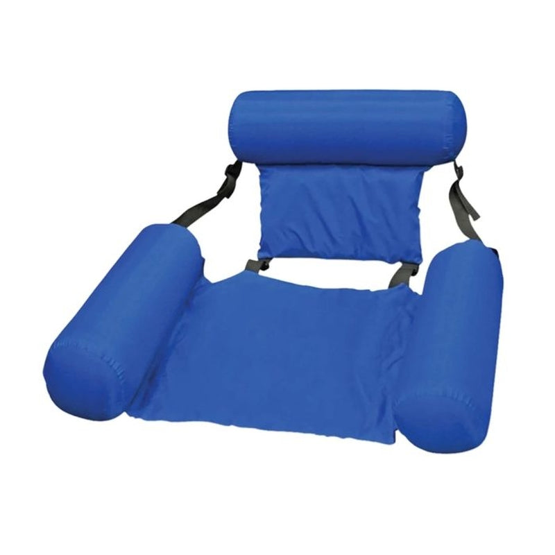 Inflatable Water Hammock Lounge Chair Pool Float Bed