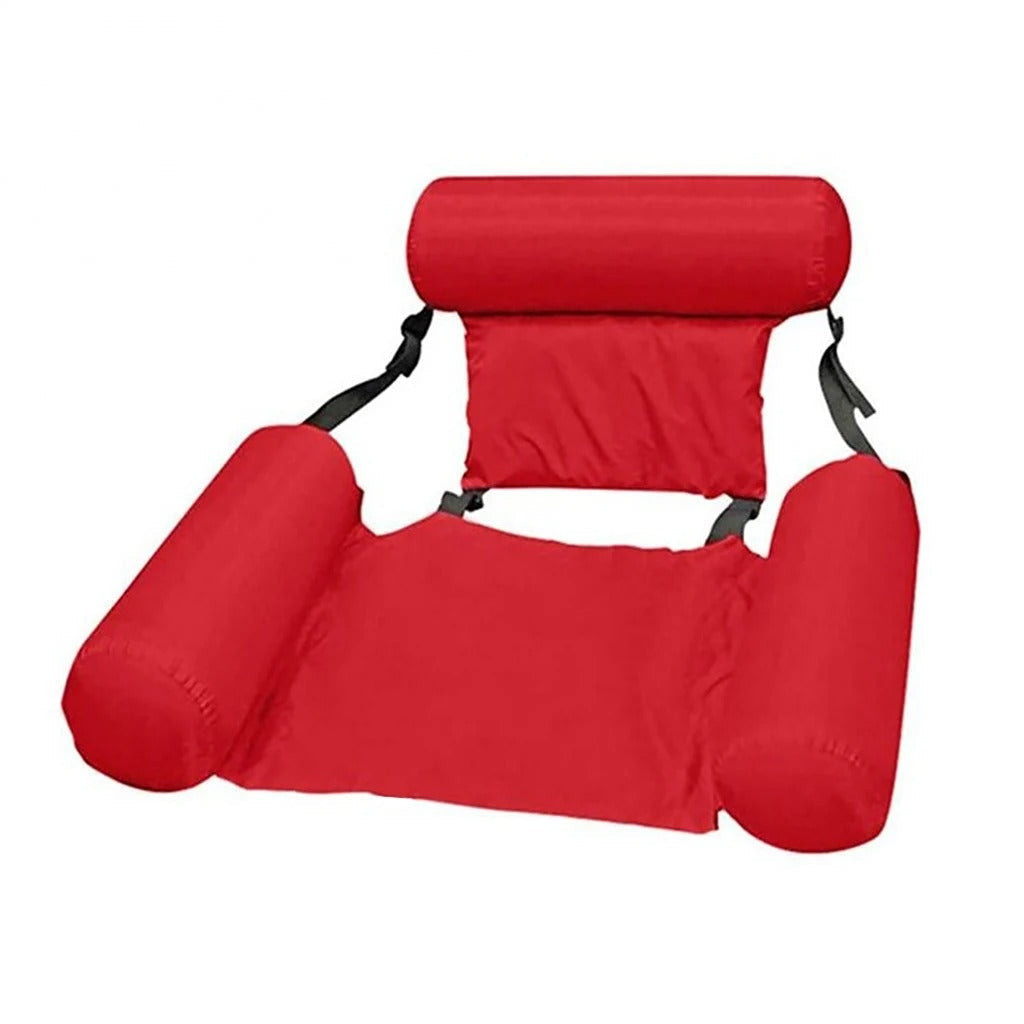 Inflatable Water Hammock Lounge Chair Pool Float Bed