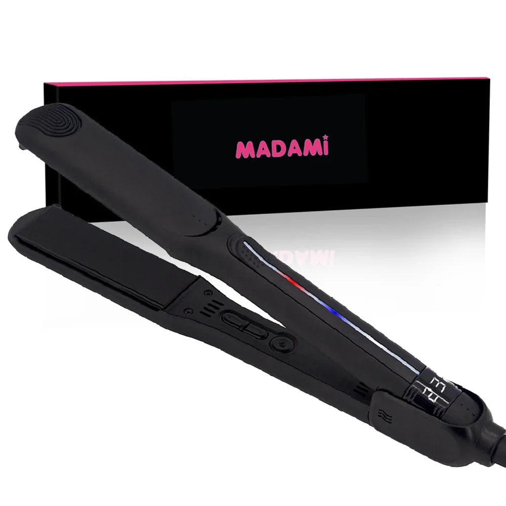Professional Ceramic Flat Iron Dual Voltage Hair Straightener