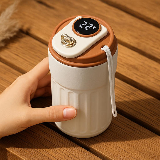 Premium Thermal Mug with LED Temp Display - Halri