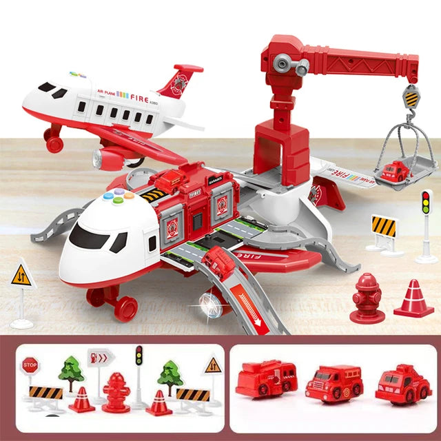 Fun Kids Play Airplane Toy Set