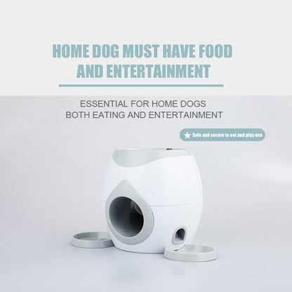 Interactive Dog Ball Launcher with Automatic Treat Dispenser