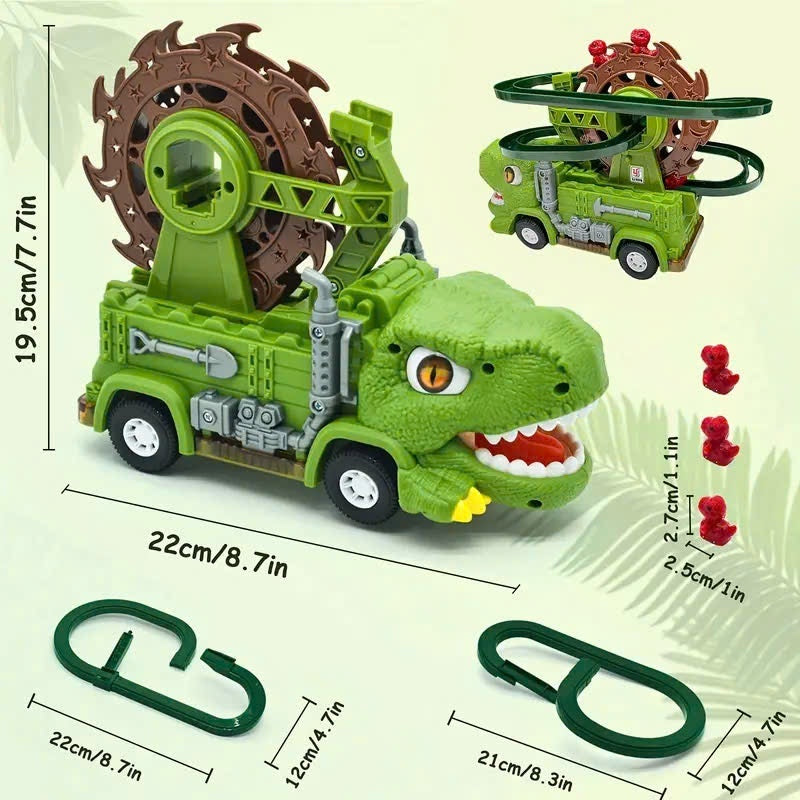 Interactive Dino Track with Lights & Sounds, Includes Baby Dinosaurs, Safe for Ages 3+
