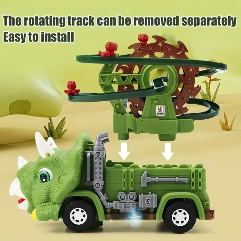 Interactive Dino Track with Lights & Sounds, Includes Baby Dinosaurs, Safe for Ages 3+