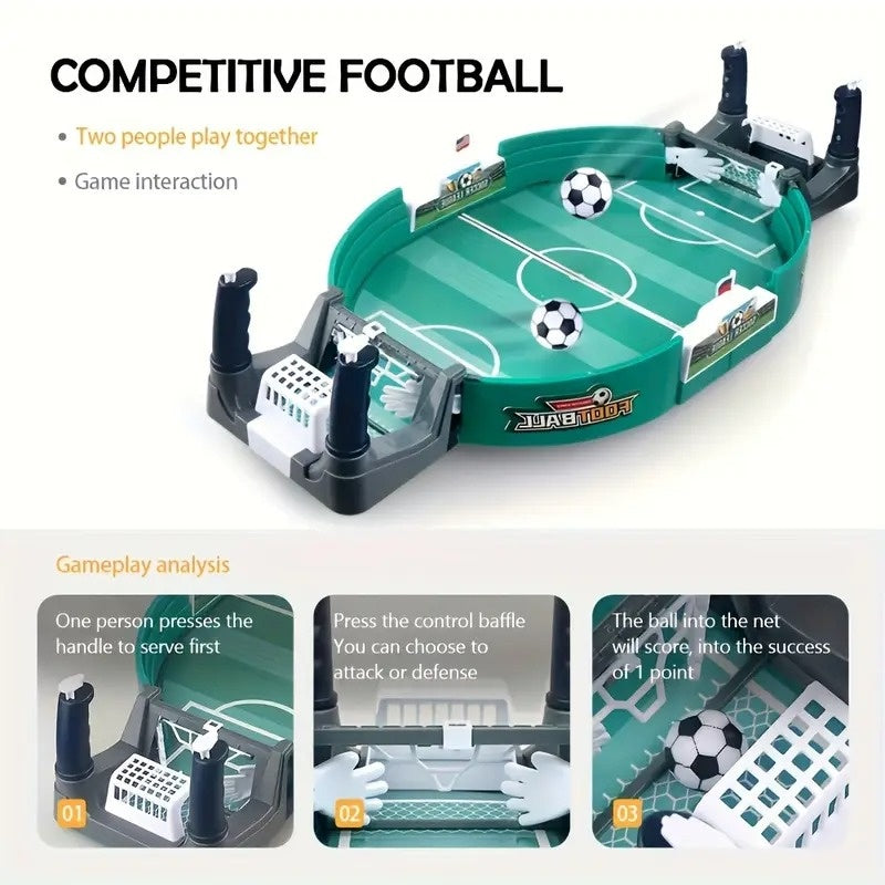 Interactive Soccer Toy with Easy Setup, Dual Handles, Fun Skill Play, Safe for Ages 3+