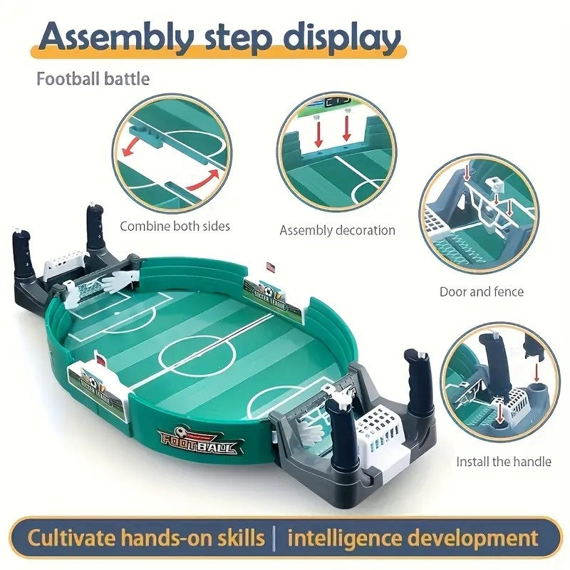 Interactive Soccer Toy with Easy Setup, Dual Handles, Fun Skill Play, Safe for Ages 3+