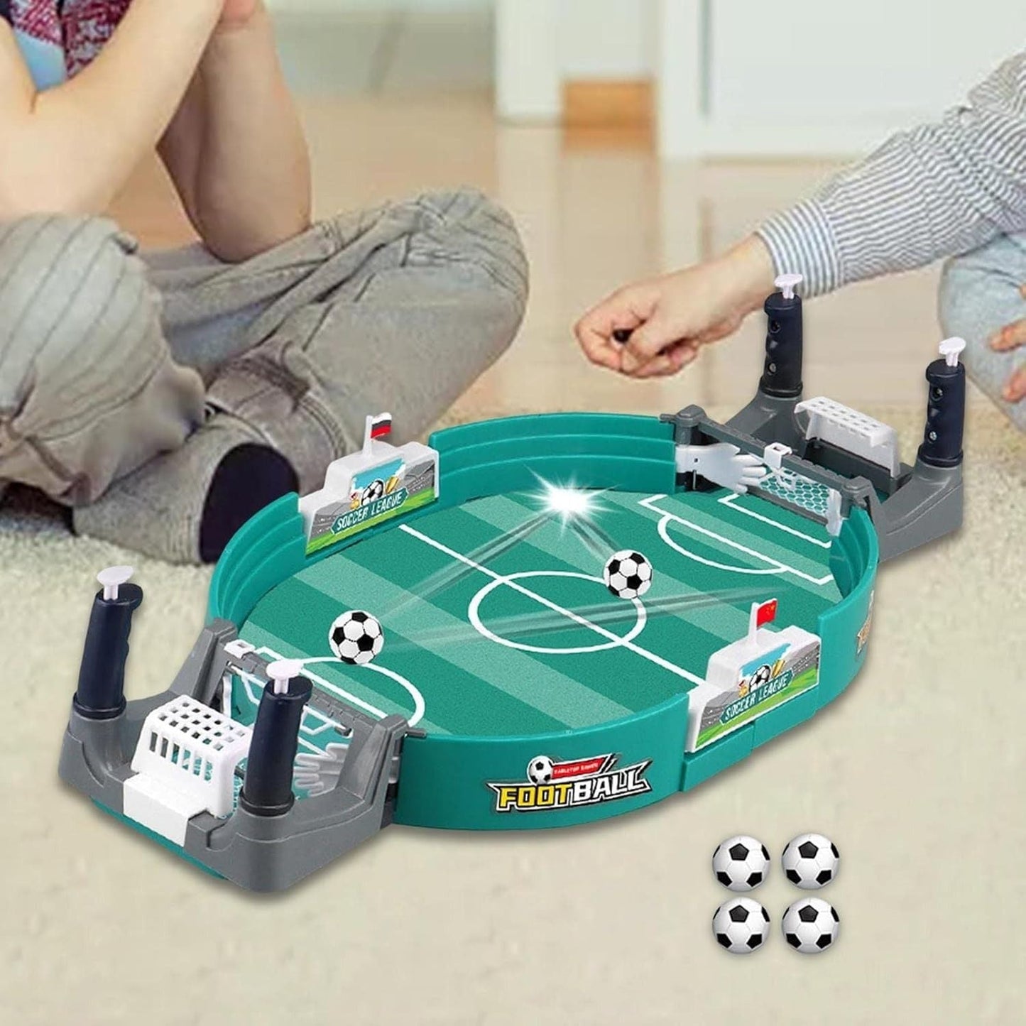 Interactive Soccer Toy with Easy Setup, Dual Handles, Fun Skill Play, Safe for Ages 3+