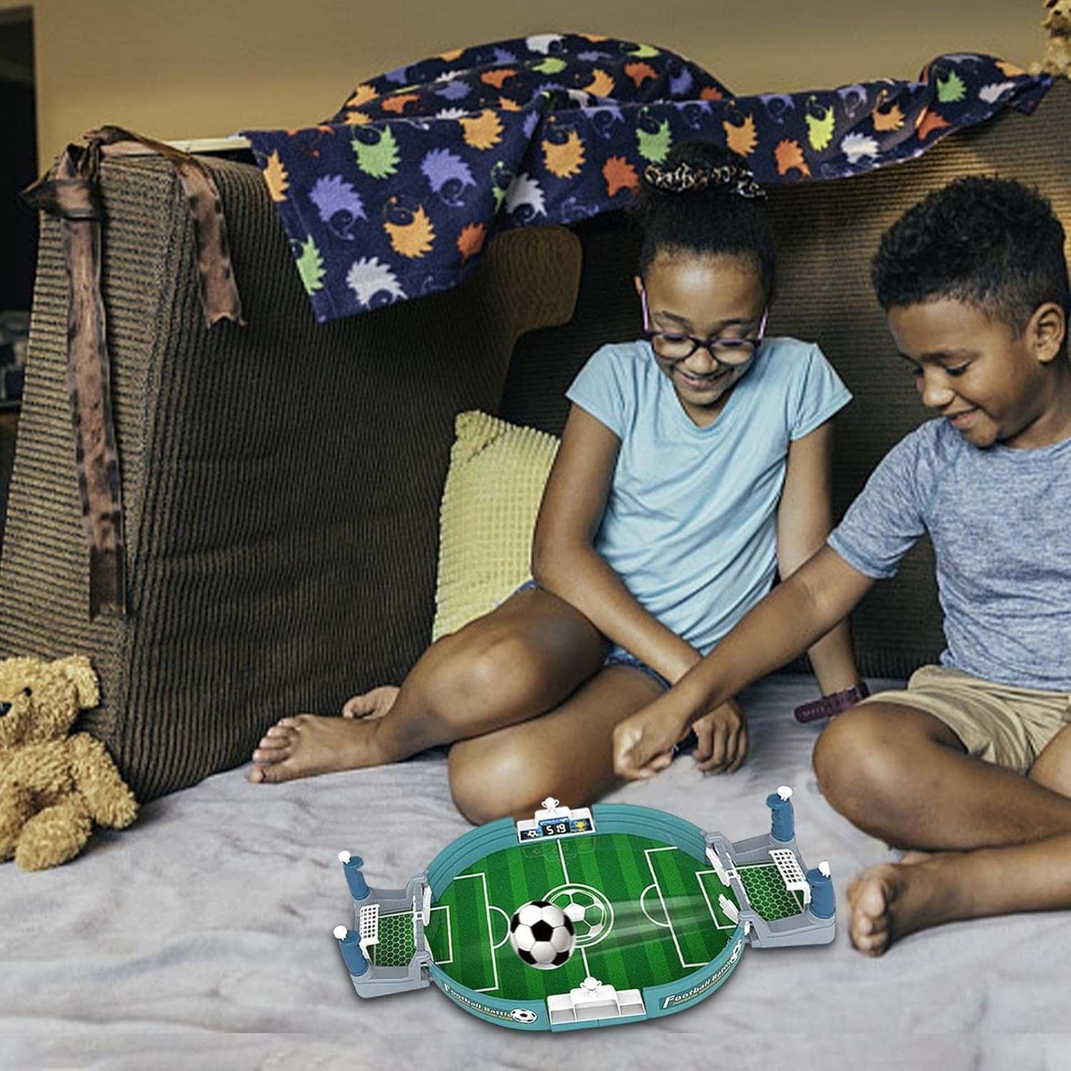 Interactive Soccer Toy with Easy Setup, Dual Handles, Fun Skill Play, Safe for Ages 3+