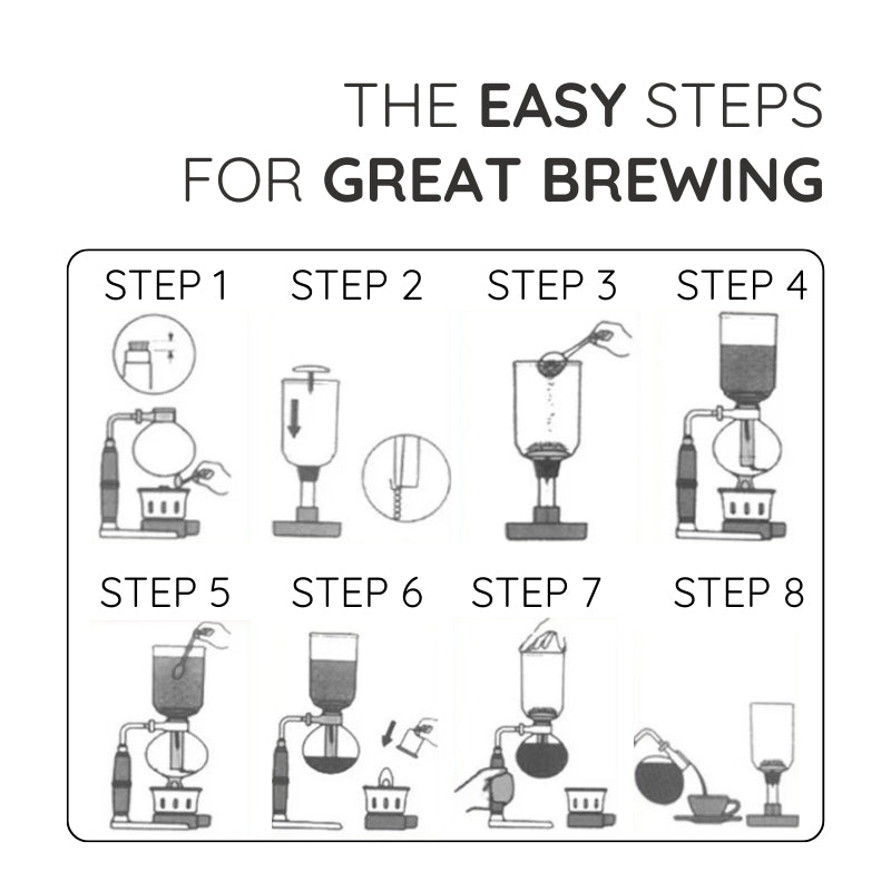 Premium Vacuum Coffee Brewing Pot