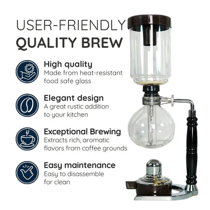 Traditional Manual Coffee Brewer