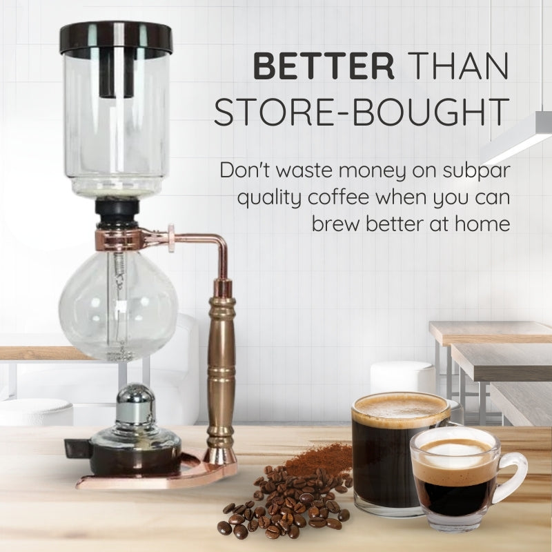 Premium Vacuum Coffee Brewing Pot