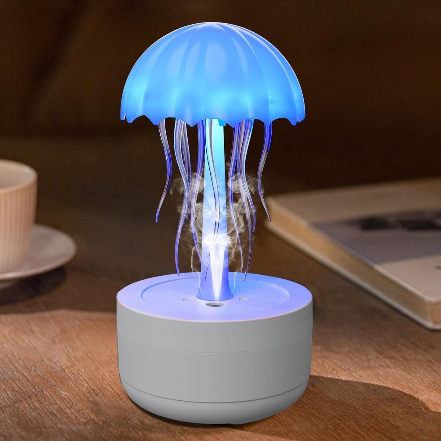 Colorful Ocean Essential Oil Diffuser with LED Light - Halri