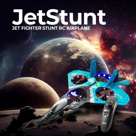 Remote Control Stunt Airplane with 360° Flips - Halri