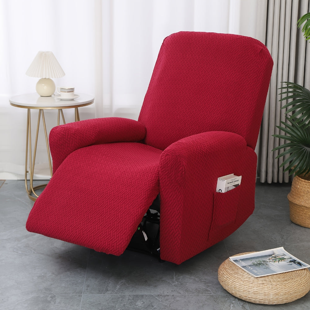 Stretchy Recliner Slipcover with Pockets