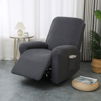 Stretchy Recliner Slipcover with Pockets