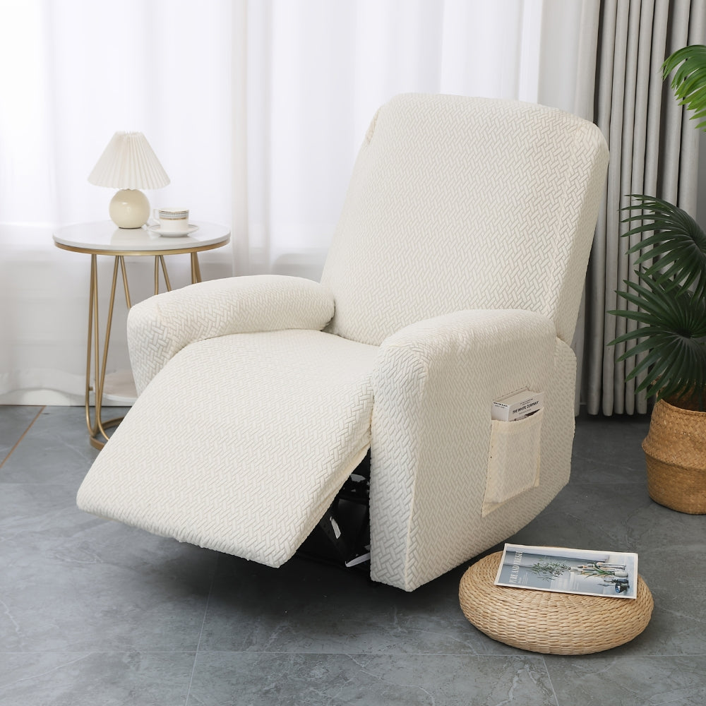 Stretchy Recliner Slipcover with Pockets