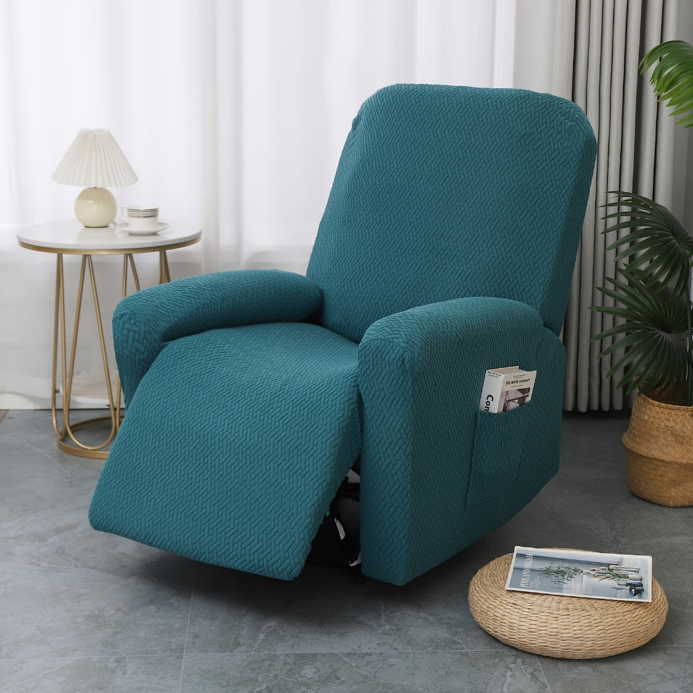 Stretchy Recliner Slipcover with Pockets
