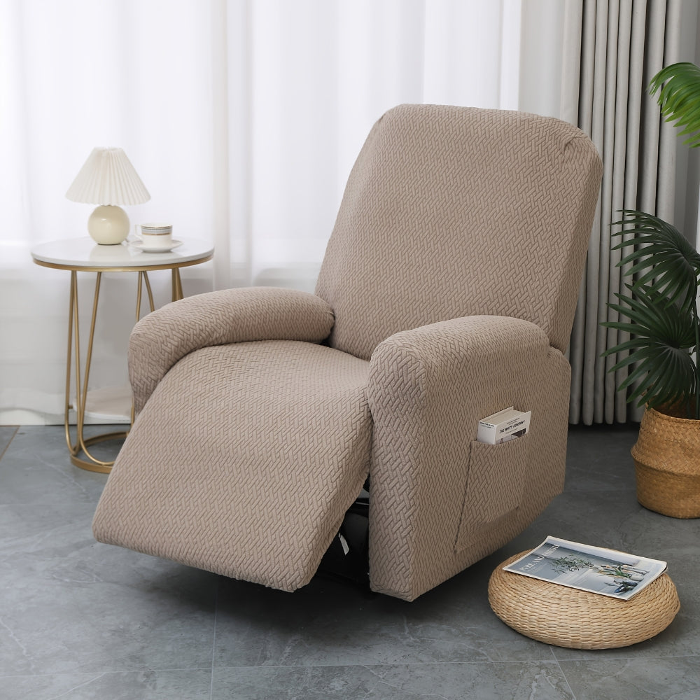 Stretchy Recliner Slipcover with Pockets