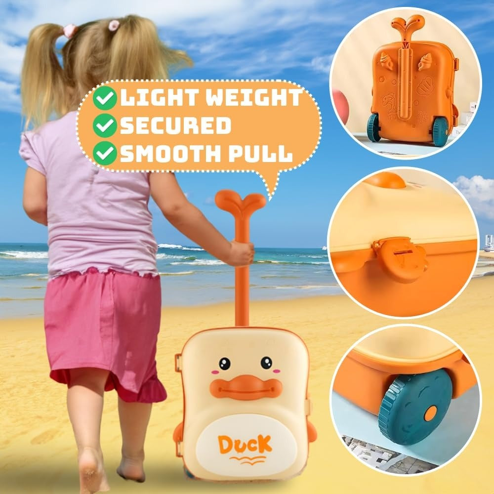 Kids Beach Toy Set, Sand and Water Play, BPA-Free Plastic, Variety of Tools & Shapes, Safe for Ages 2+