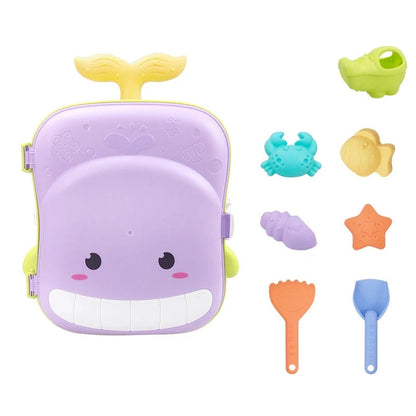 Kids Beach Toy Set, Sand and Water Play, BPA-Free Plastic, Variety of Tools & Shapes, Safe for Ages 2+