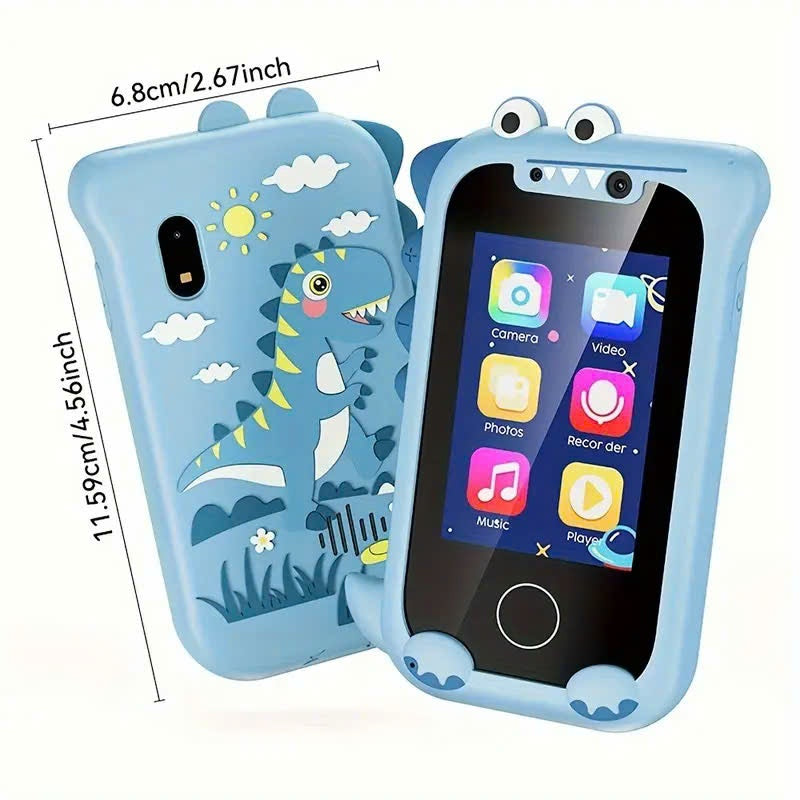 Kids Toy Phone – Music and Selfie Fun with Touch Screen, Rechargeable, Safe for Ages 3+