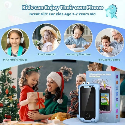 Kids Toy Phone – Music and Selfie Fun with Touch Screen, Rechargeable, Safe for Ages 3+