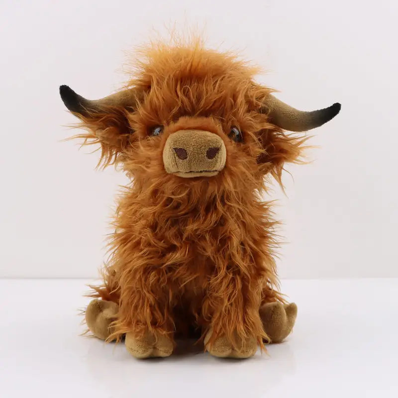 Soft Highland Cow Cuddly Stuffed Toy - Halri