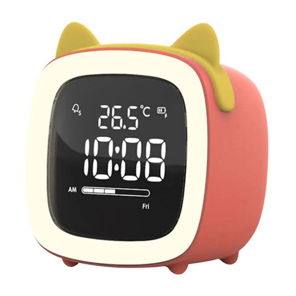 Kid's LED Clock Radio with Soft Nightlight - Halri