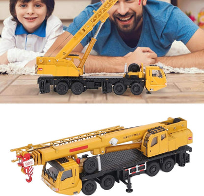 Ladder Crane Car Toy – Sturdy Diecast Build, Smooth 360° Rotation, Lifelike Engineering Design, Educational Fun, Safe for Kids 8+