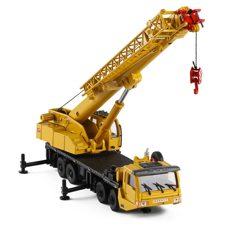 Ladder Crane Car Toy – Sturdy Diecast Build, Smooth 360° Rotation, Lifelike Engineering Design, Educational Fun, Safe for Kids 8+
