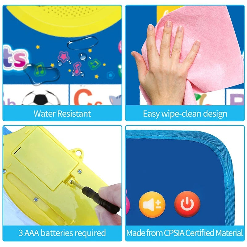 Learning Tablet for Toddlers – Interactive Educational Toy with ABCs, Numbers, Games & Music
