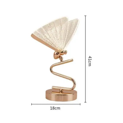 Beautiful Butterfly Table Lamp with Soft Glow