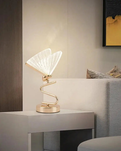 Beautiful Butterfly Table Lamp with Soft Glow - Halri
