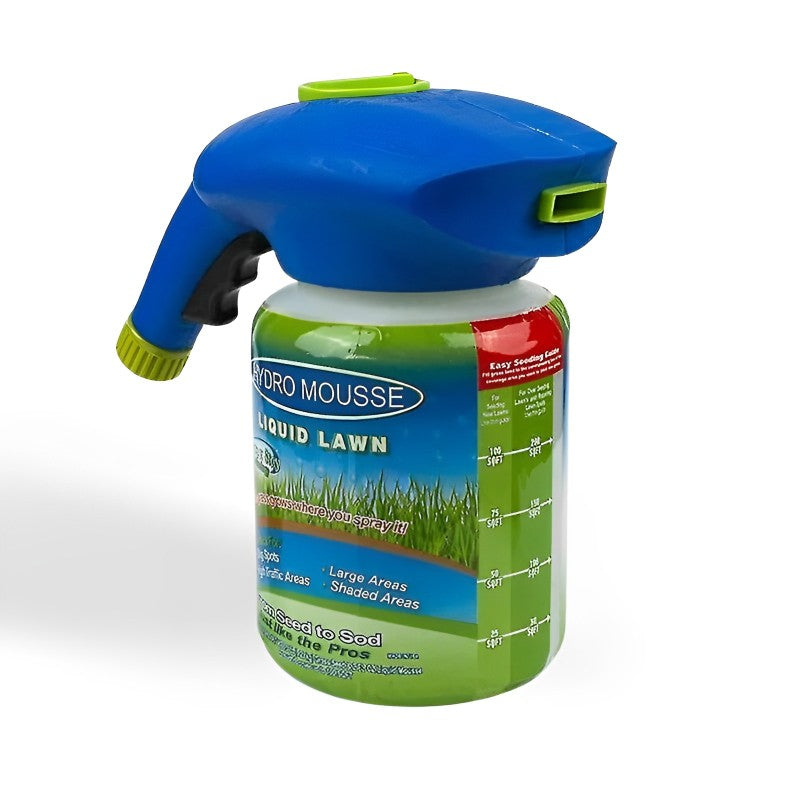 Fast Growing Grass Seed Spray for Lawn Repair