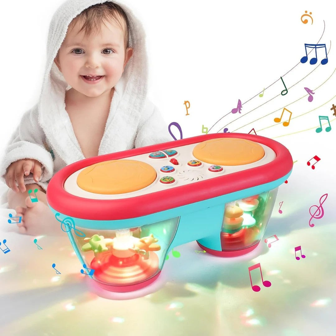Fun Baby Drum Set with Lights and Music - Halri
