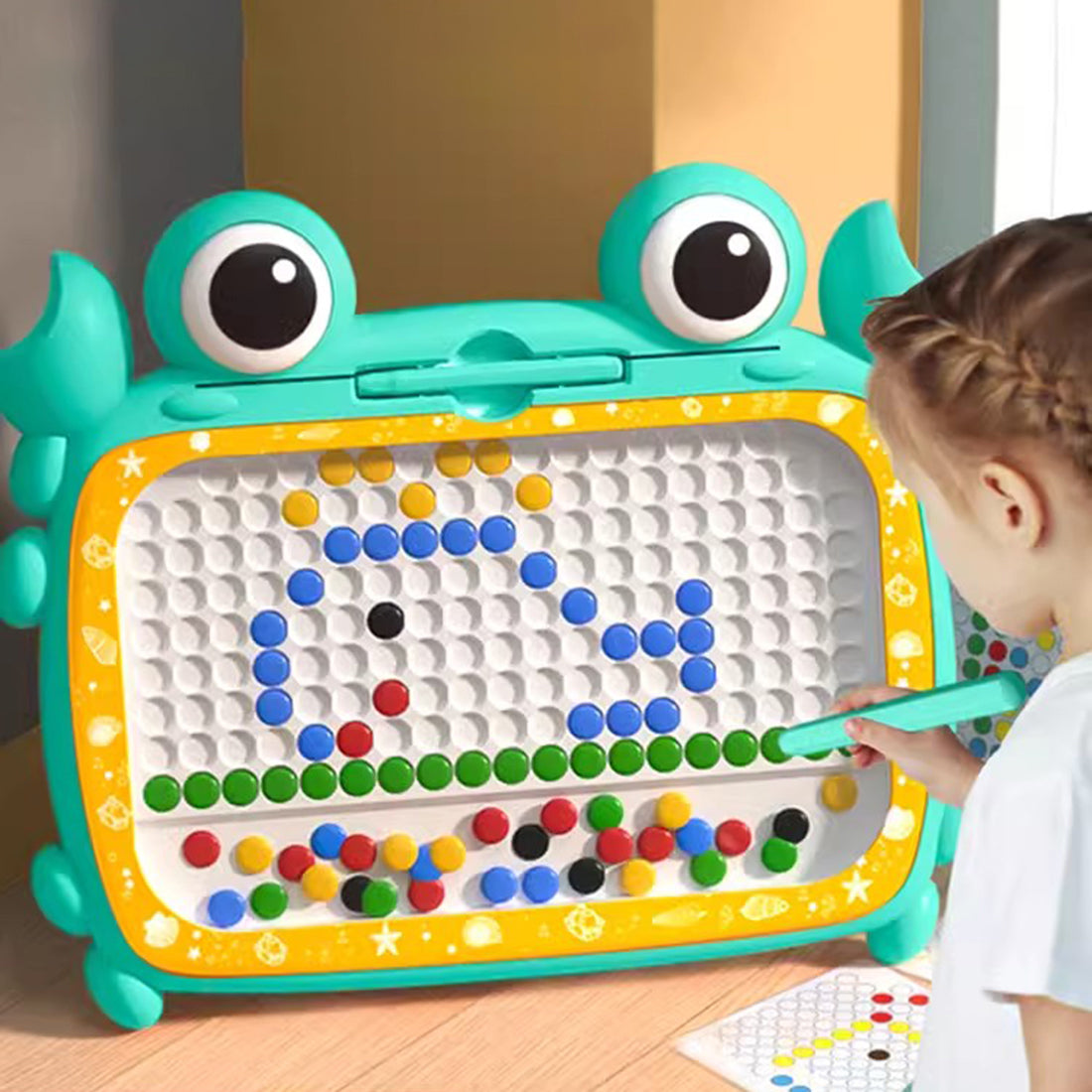 Colorful Kids Magnetic Drawing Table