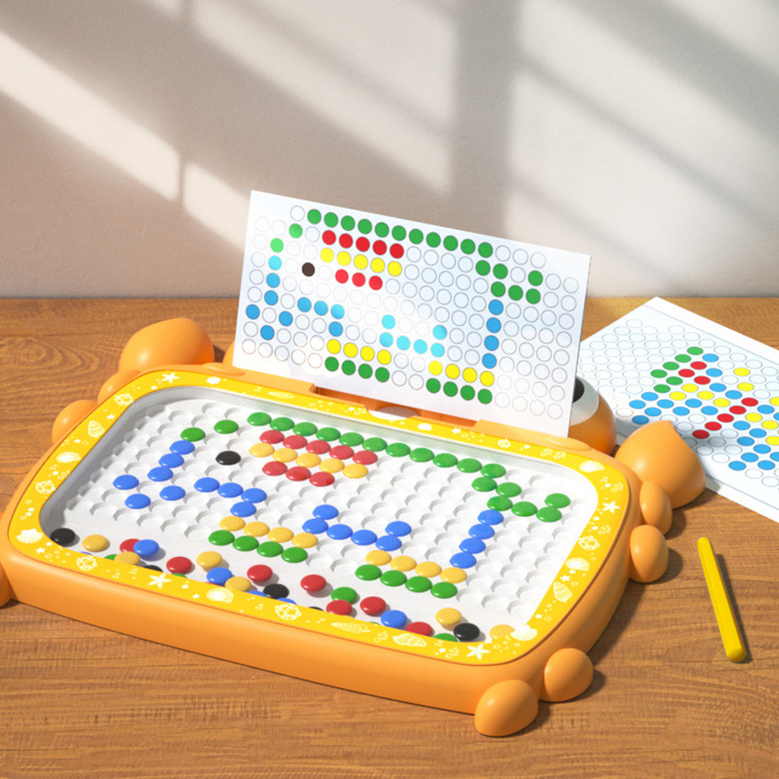 Colorful Kids Magnetic Drawing Table