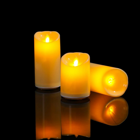 Warm Ambient Table Candle - Halri
