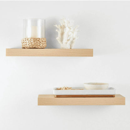 Rustic Wall Floating Shelf Set - Halri