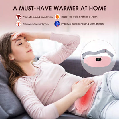 Portable Heat Therapy Pad for Cramp Relief