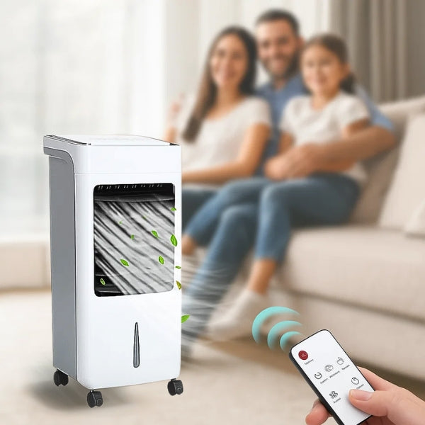 Compact Remote Control Air Conditioner for Small Rooms - Halri