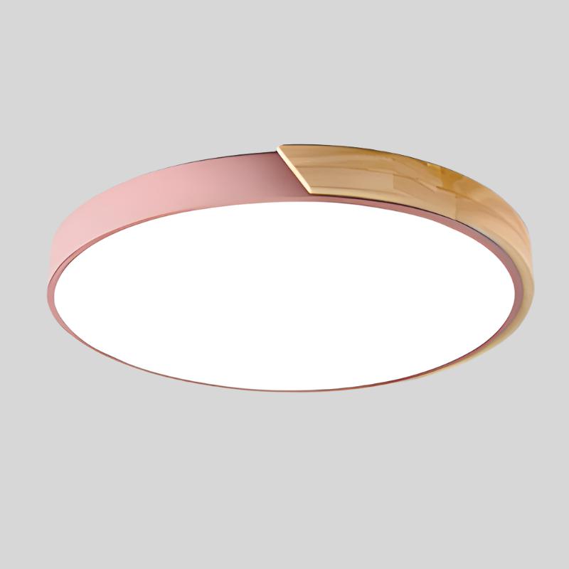 Simple Round LED Ceiling Fixture Slim Flush Mount