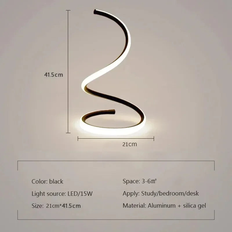 Sleek LED Desk Lamp with Adjustable Arm