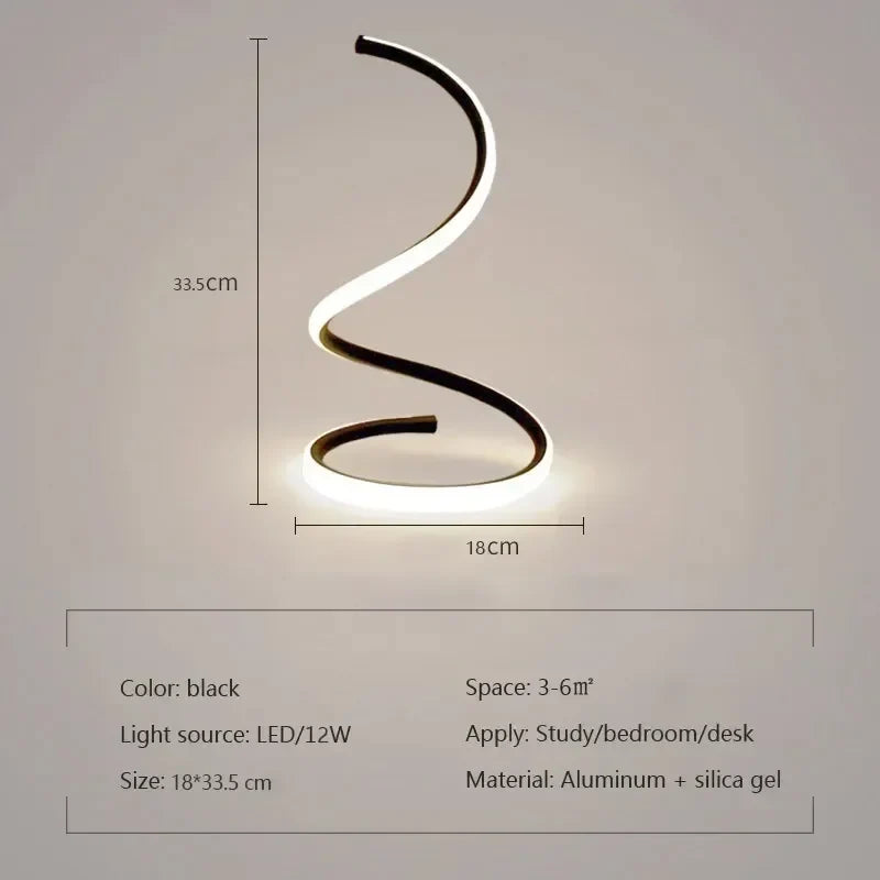 Sleek LED Desk Lamp with Adjustable Arm