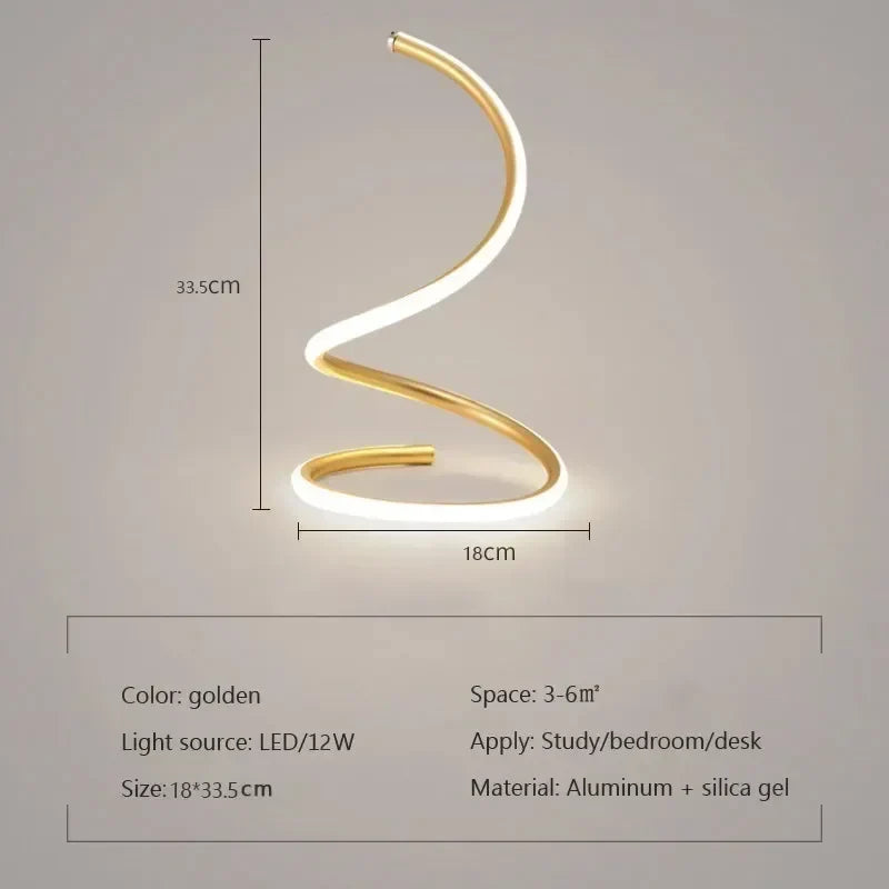 Sleek LED Desk Lamp with Adjustable Arm