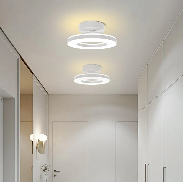 Chic Modern Iron Round Ceiling Light