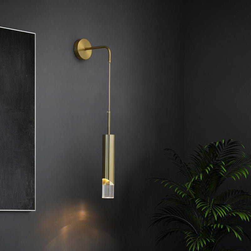 Modern Aluminum Wall Sconce with Integrated LED Lighting – 20cm Diameter, Warm White and Cool White Options 4