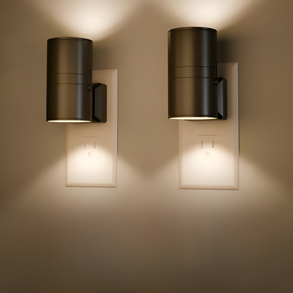 Smart LED Wall Light with Remote - Adjustable Dimming Lamp - Halri